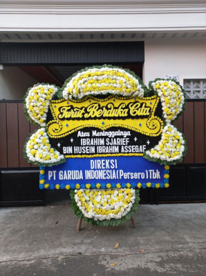Papan Bunga Duka di Kedungreja